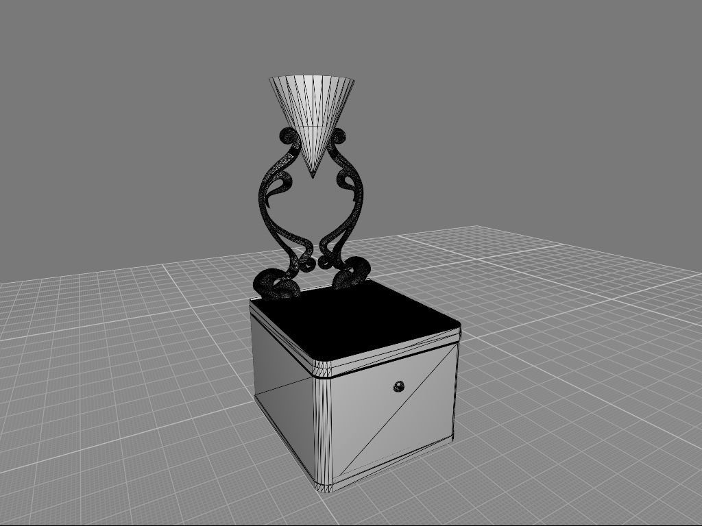 Msk - Cabinet fin4 Free 3D model_2