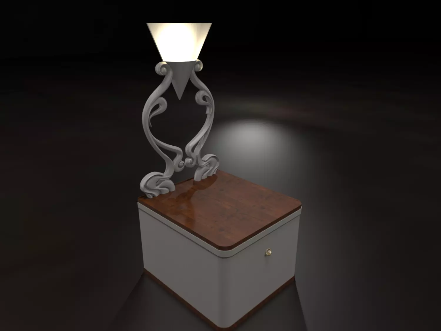 Msk - Cabinet fin4 Free 3D model_0