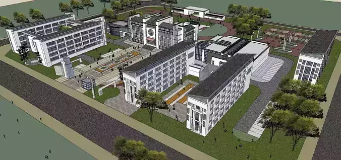 Region-City-School 131 3D model