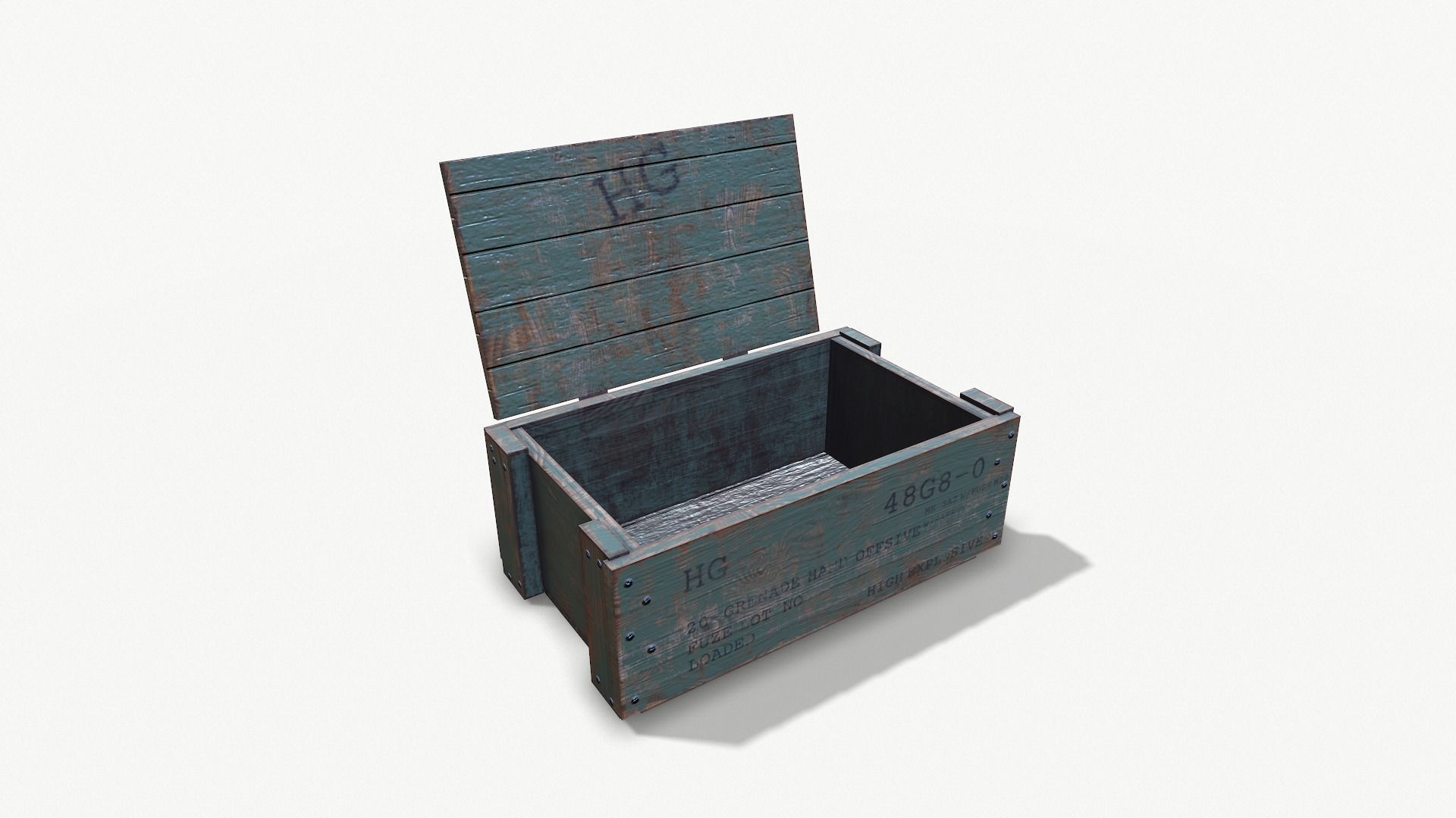 Loot Boxes 01 Low-poly 3D model_14