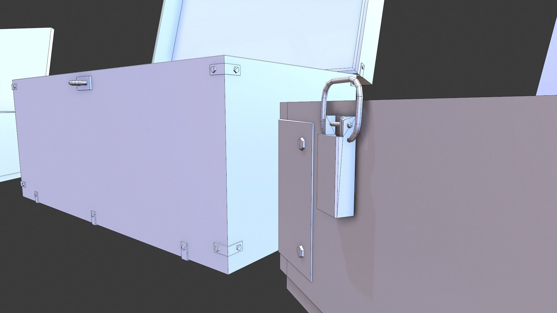 Loot Boxes 01 Low-poly 3D model_26