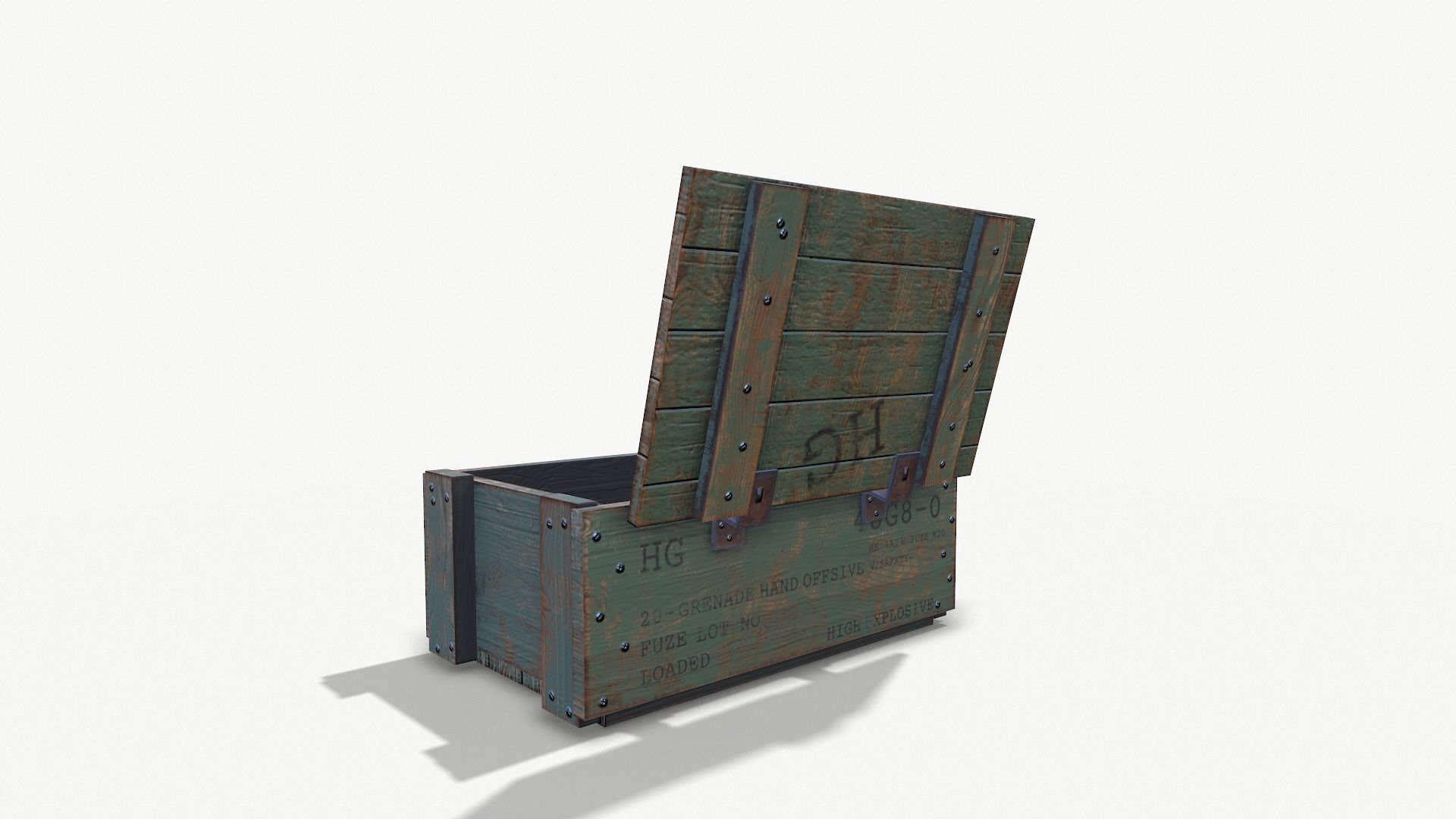 Loot Boxes 01 Low-poly 3D model_17