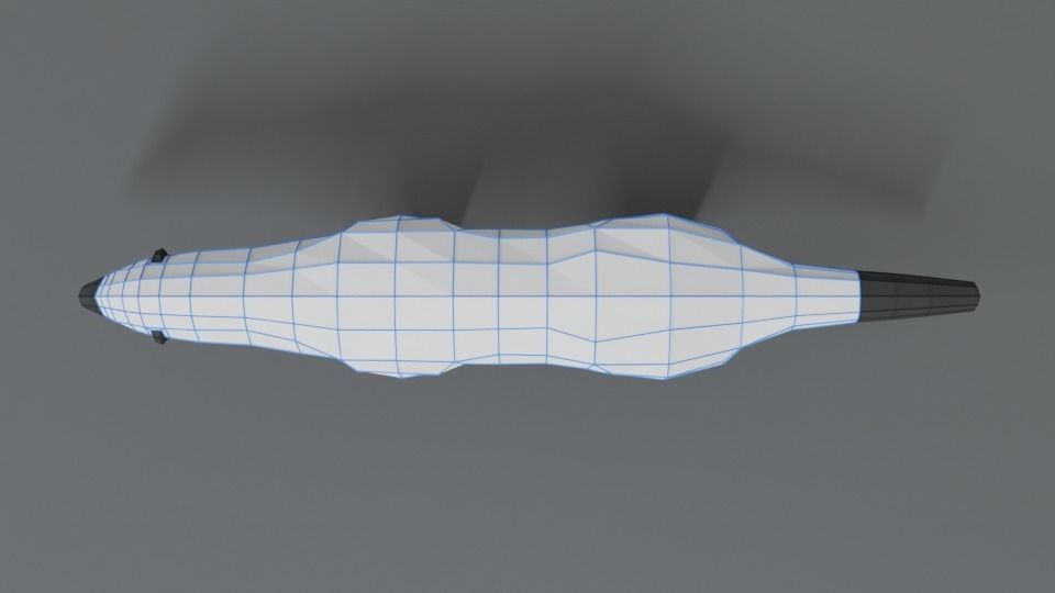 Low Poly Cartoon Honey Badger Low-poly 3D model_18