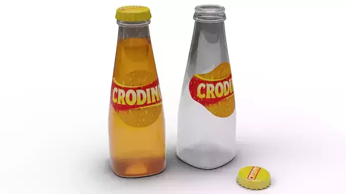 Crodino aperitif soda bottle