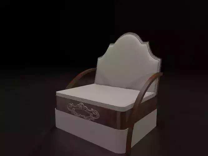 Msk - Seat fin6 3D model