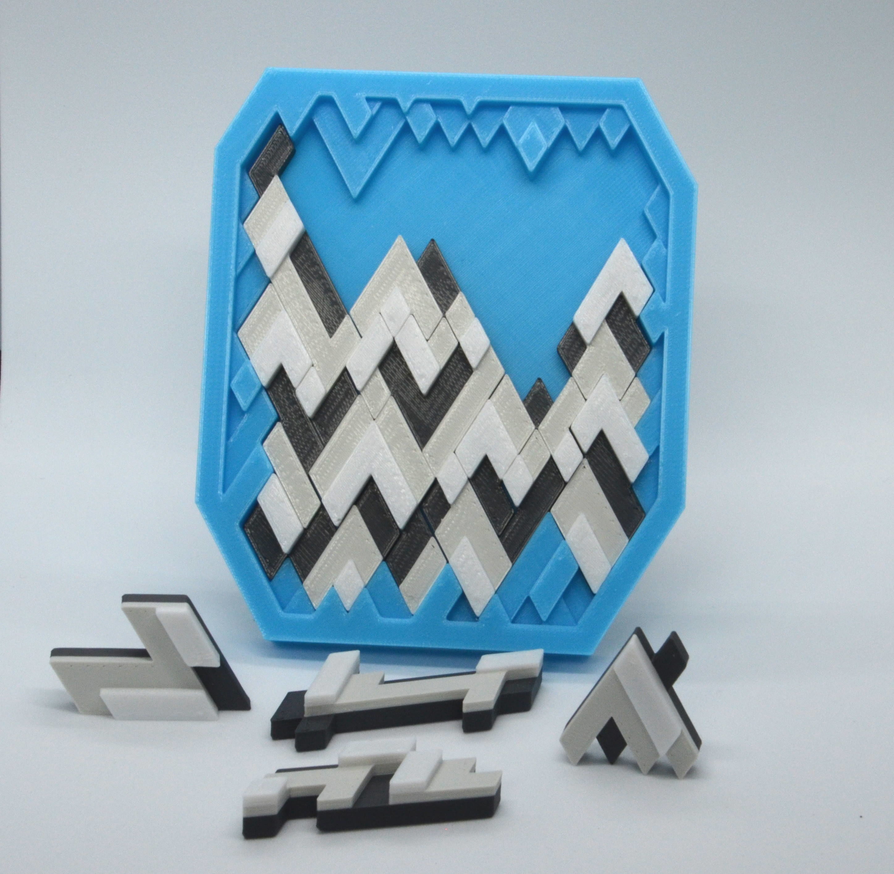 Peak Jigsaw Puzzle 3D print model_2