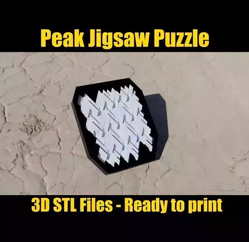 Peak Jigsaw Puzzle 3D print model