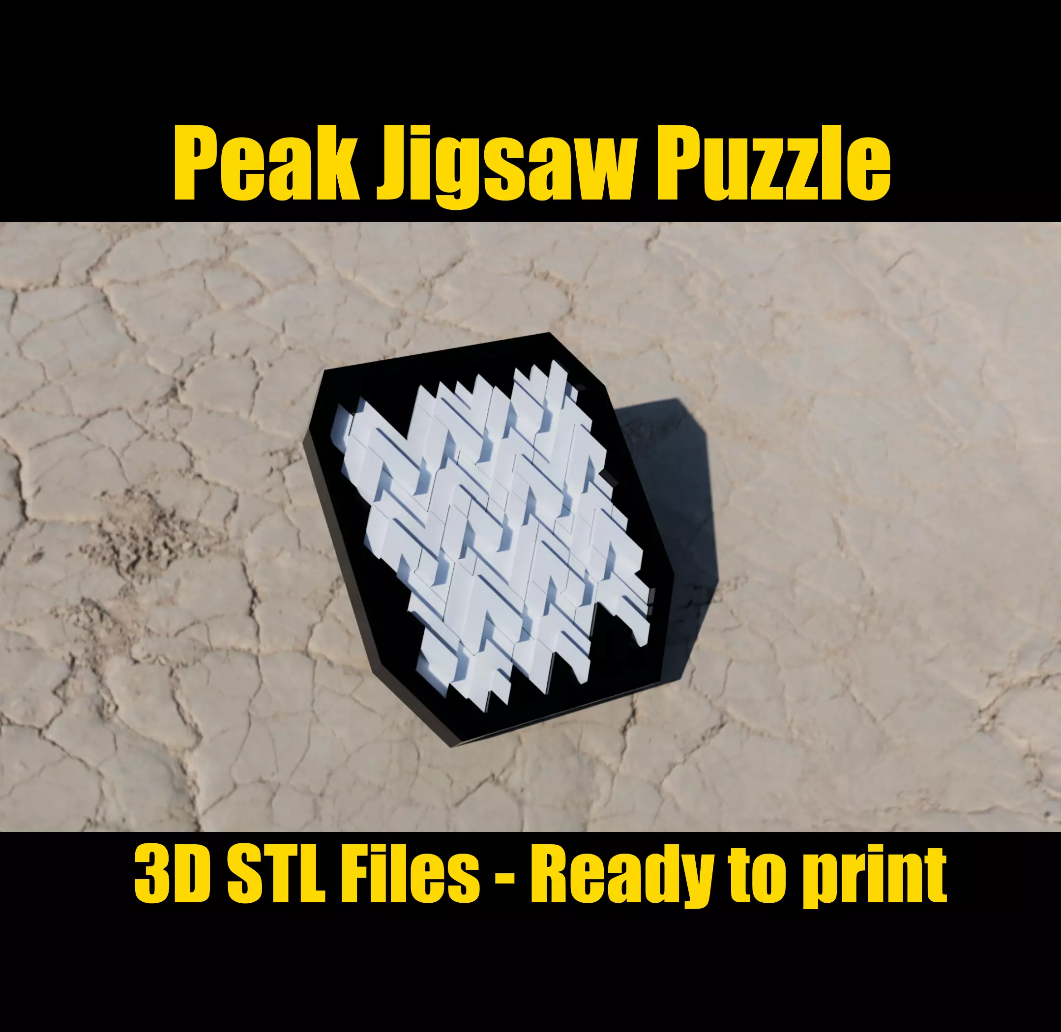 Peak Jigsaw Puzzle 3D print model_0