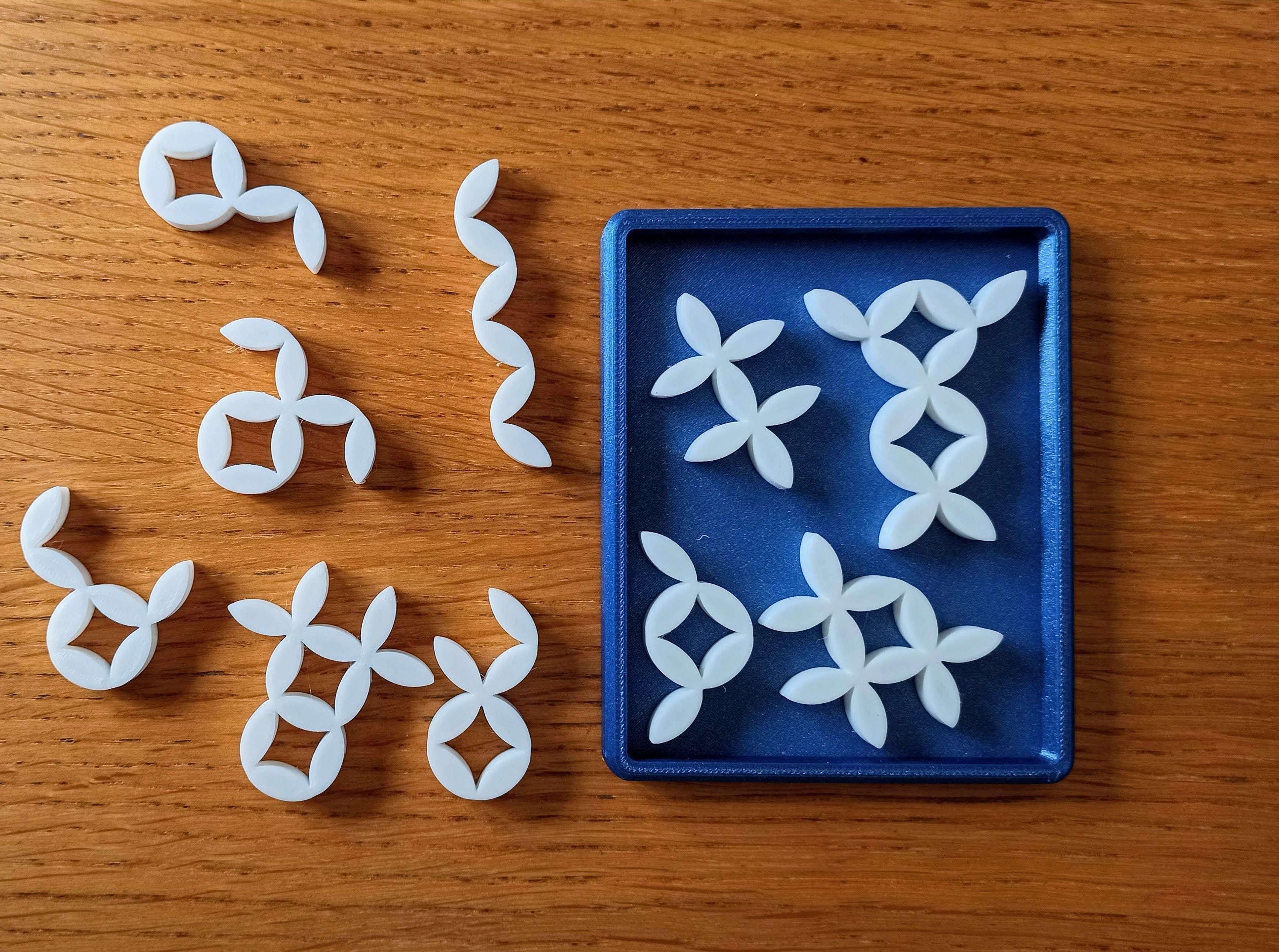 XO jigsaw puzzle 3D print model_2