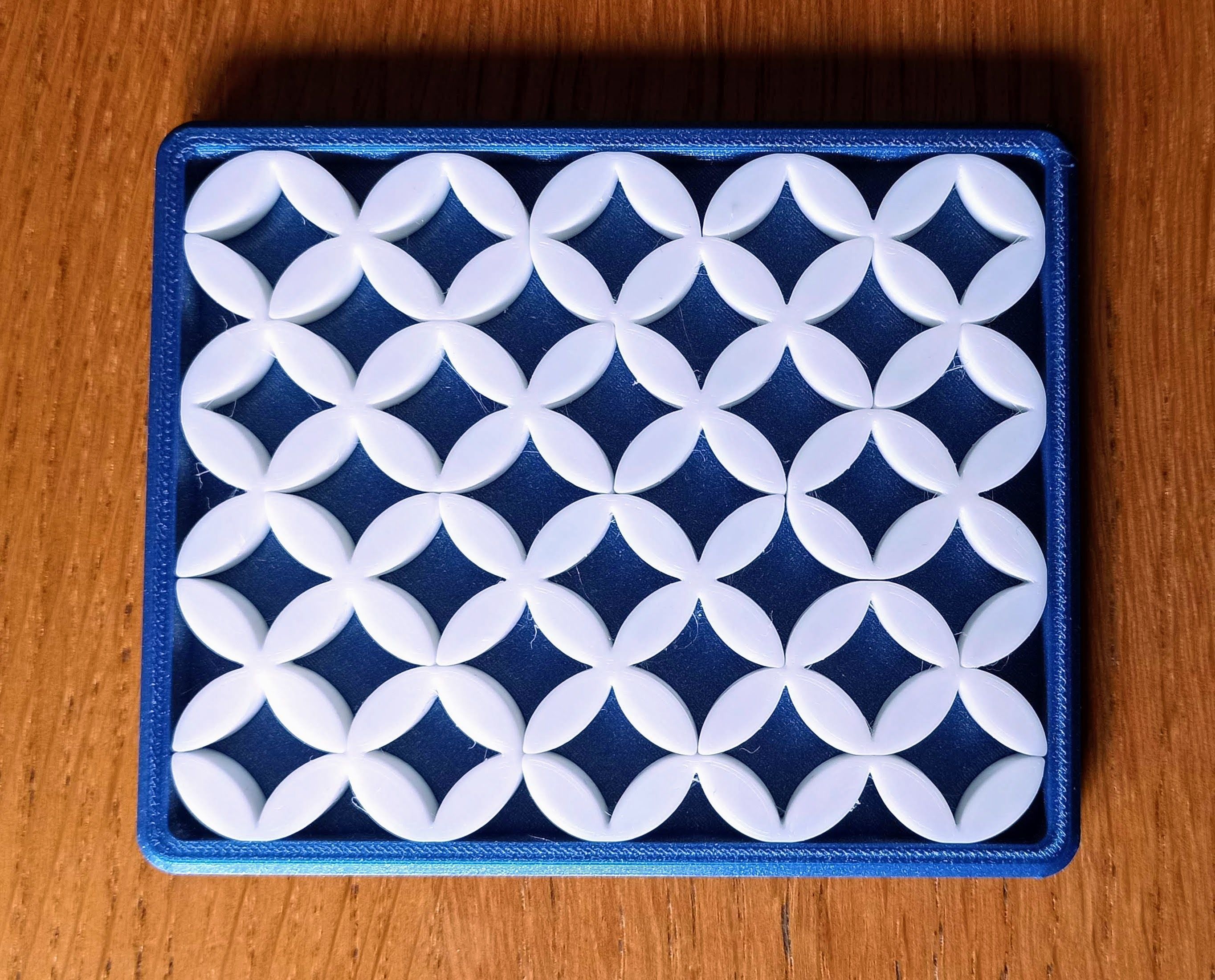 XO jigsaw puzzle 3D print model_1