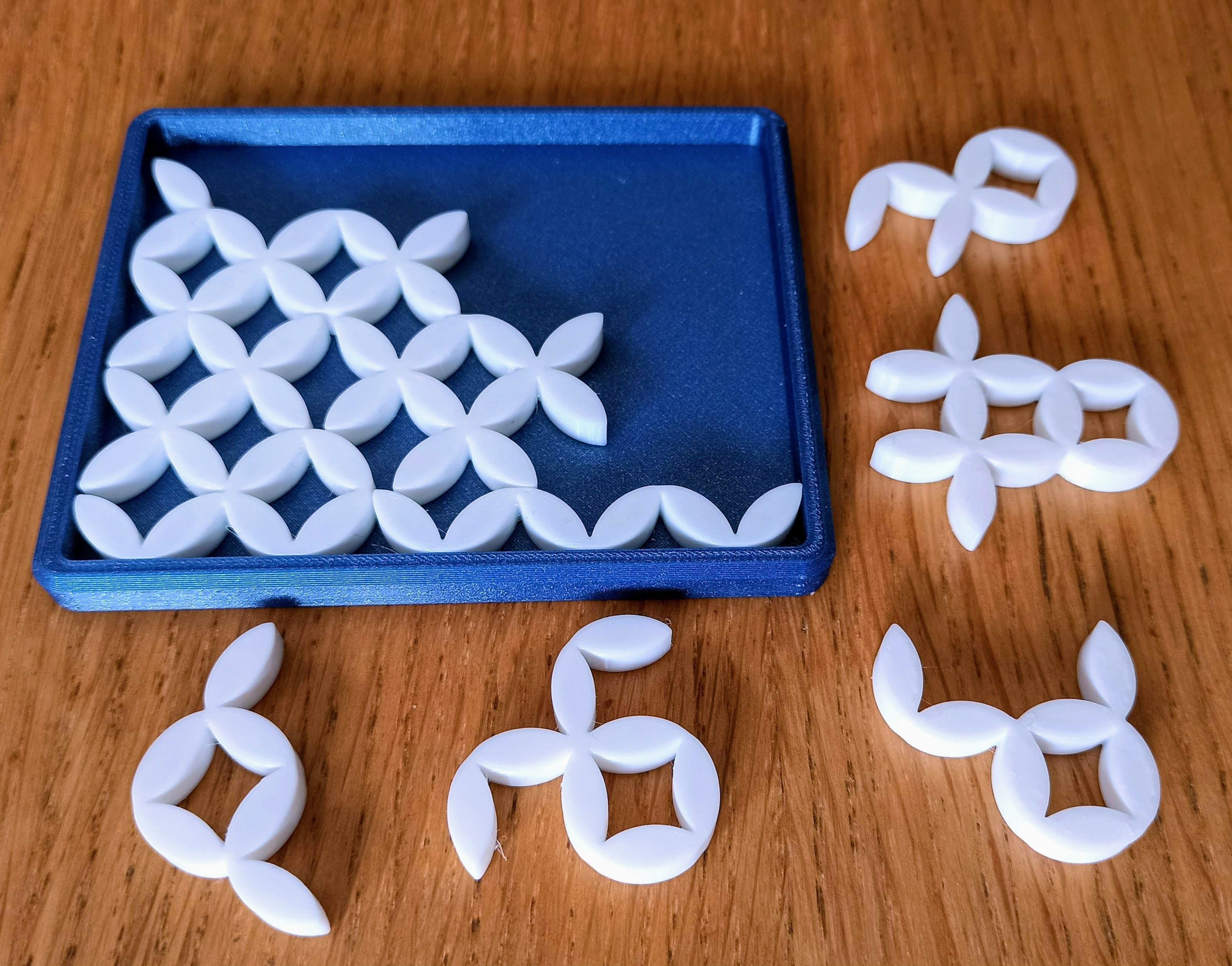 XO jigsaw puzzle 3D print model_5