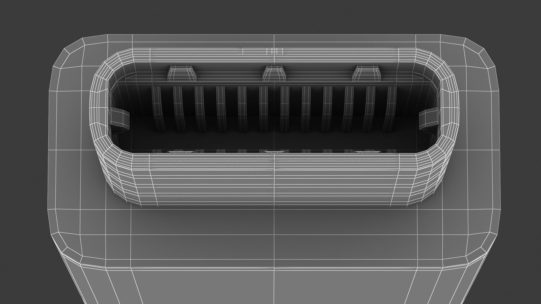 Micro USB Type C Male Module 3D model_9