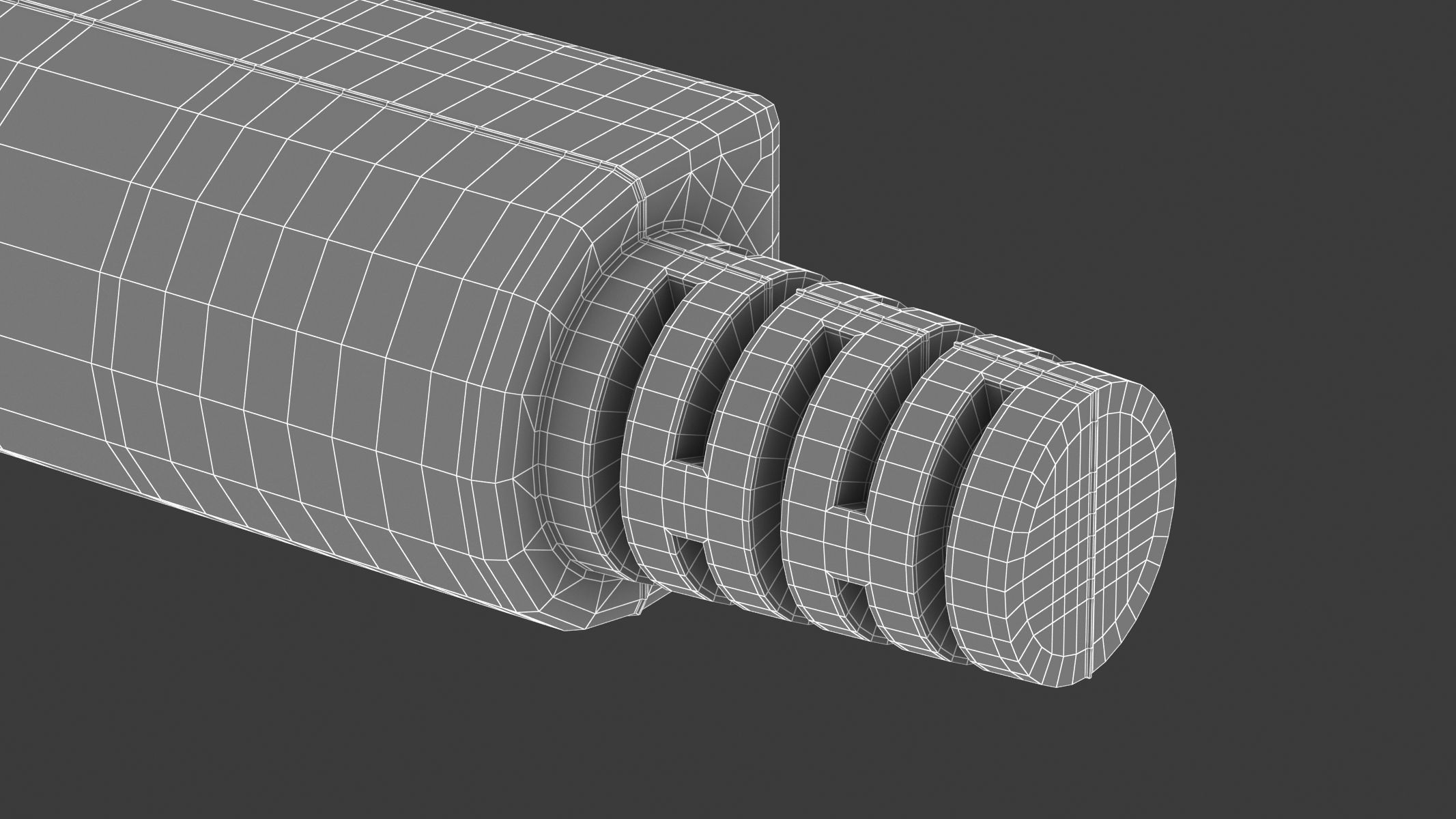 PS2 Male Module 3D model_9
