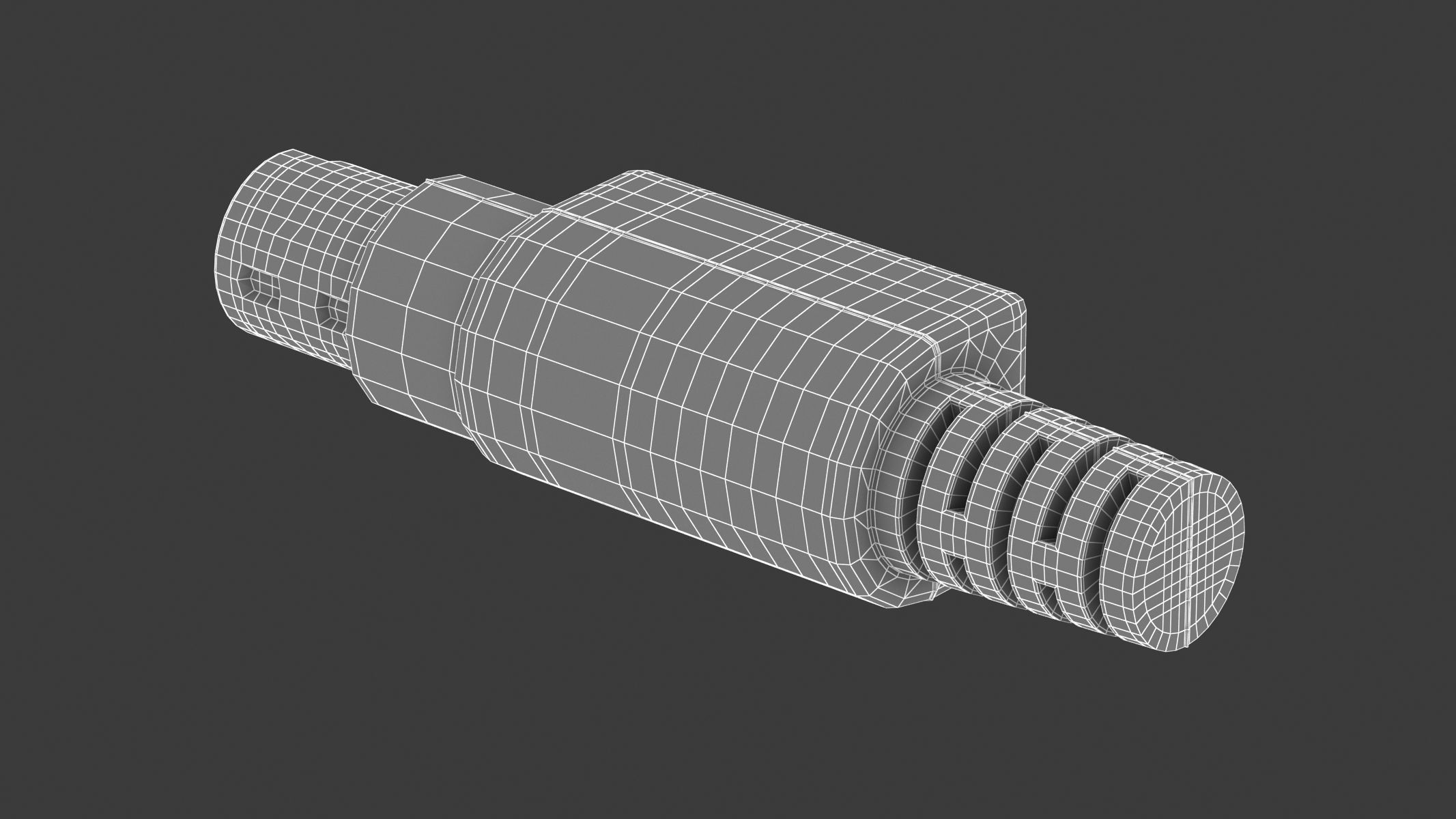 PS2 Male Module 3D model_7