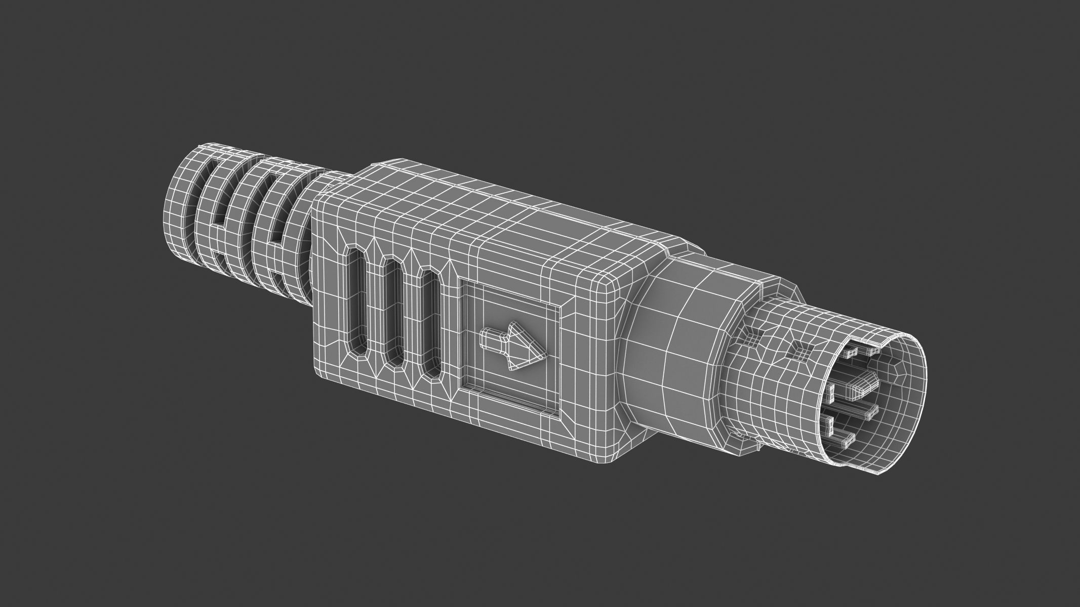 PS2 Male Module 3D model_6