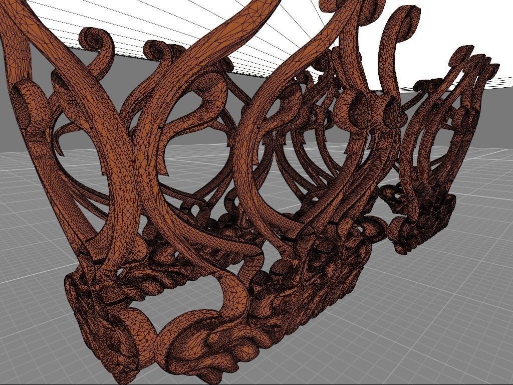 Msk - Table fin8 3D model_3