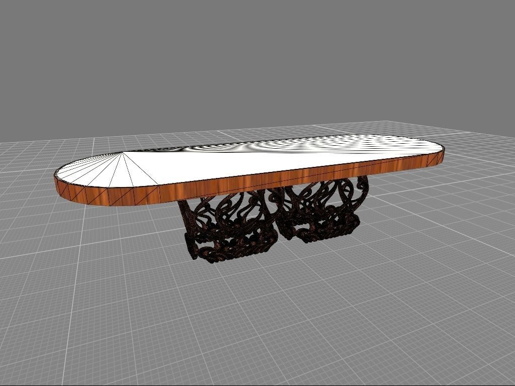 Msk - Table fin8 3D model_2