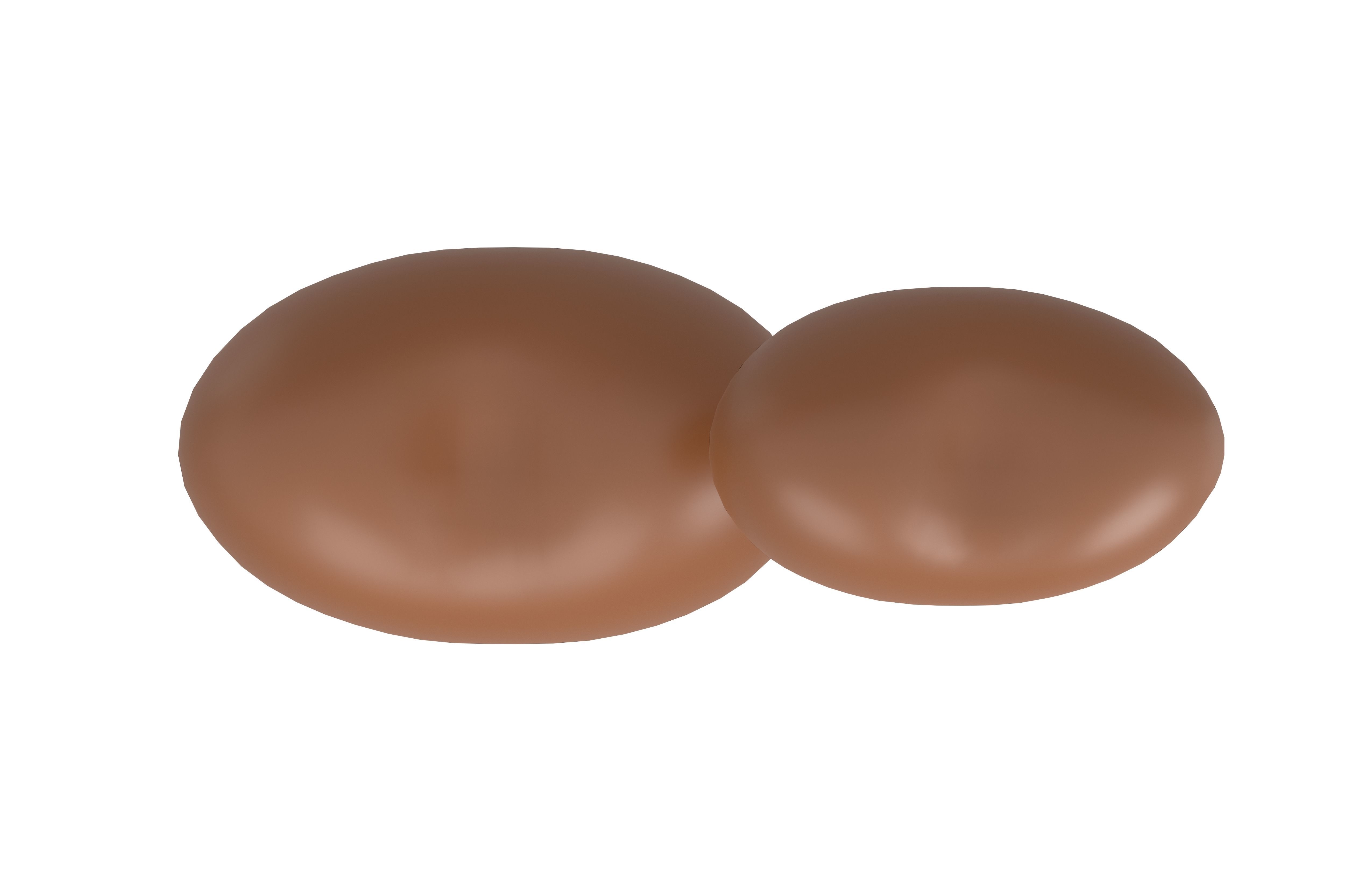 Two Hearts v1 003 Low-poly 3D model_4