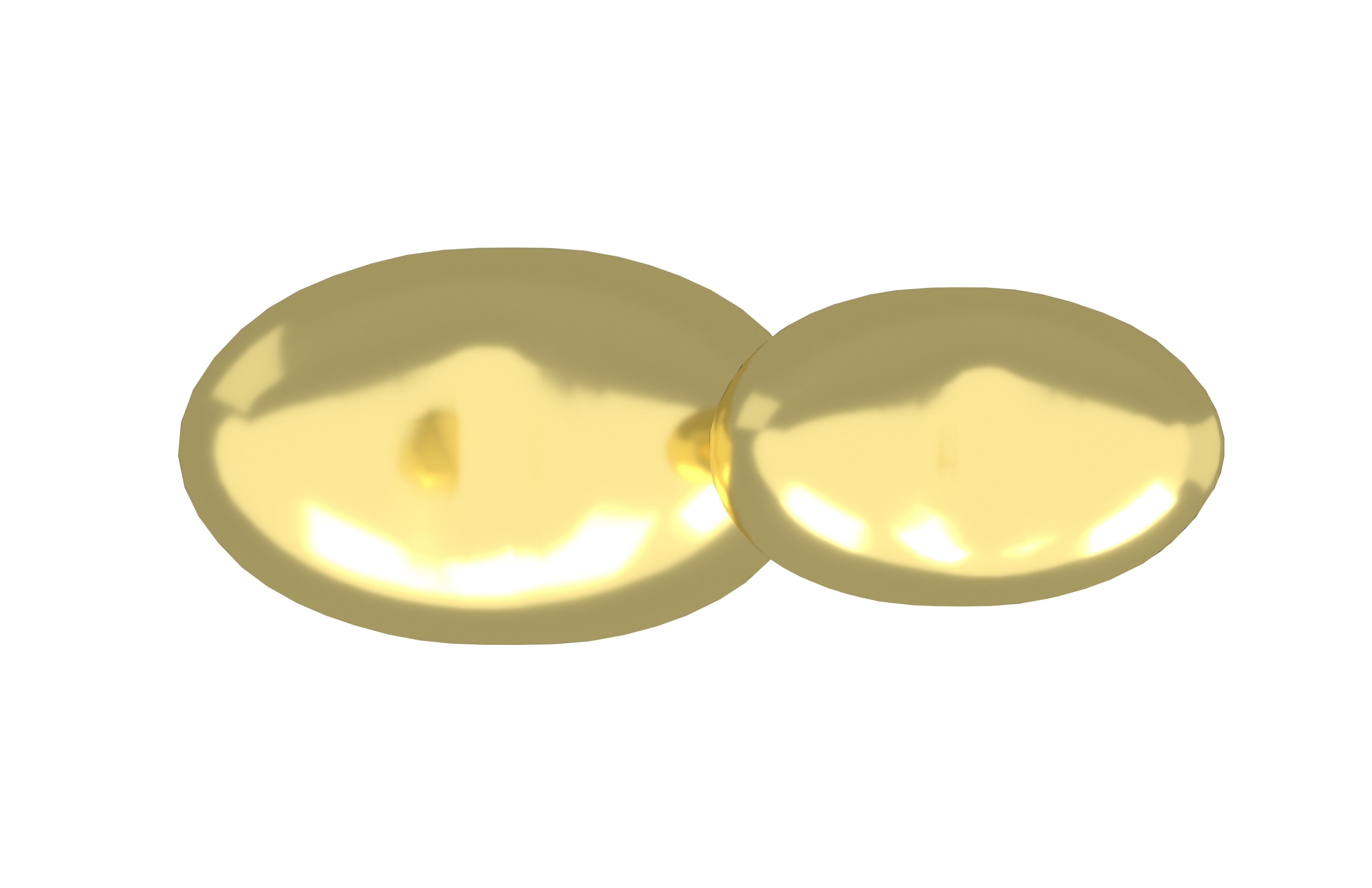 Two Hearts v1 004 Low-poly 3D model_4