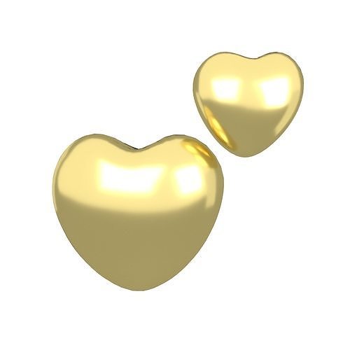Two Hearts v1 004 Low-poly 3D model