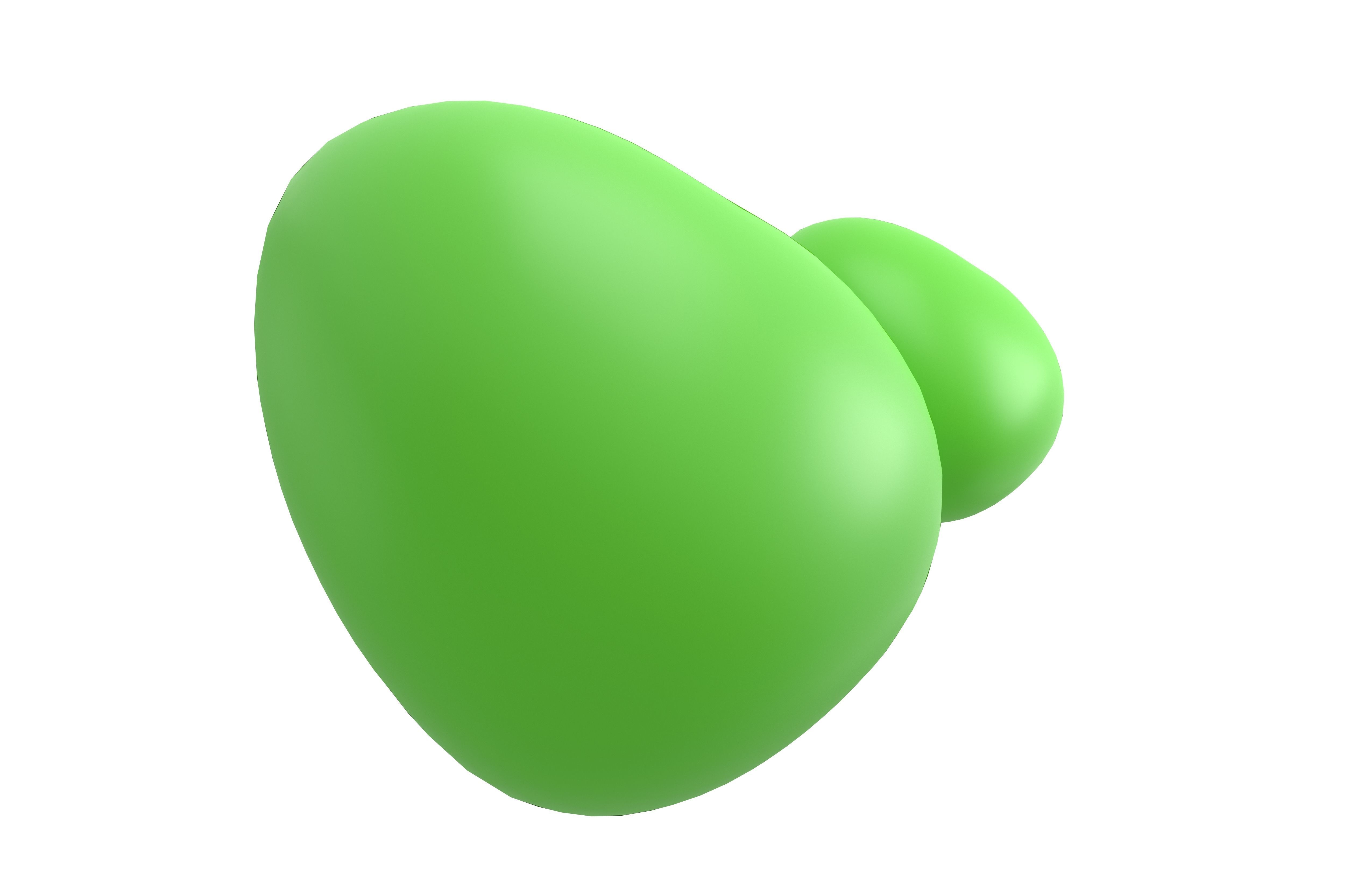 Two Hearts v1 008 Low-poly 3D model_3