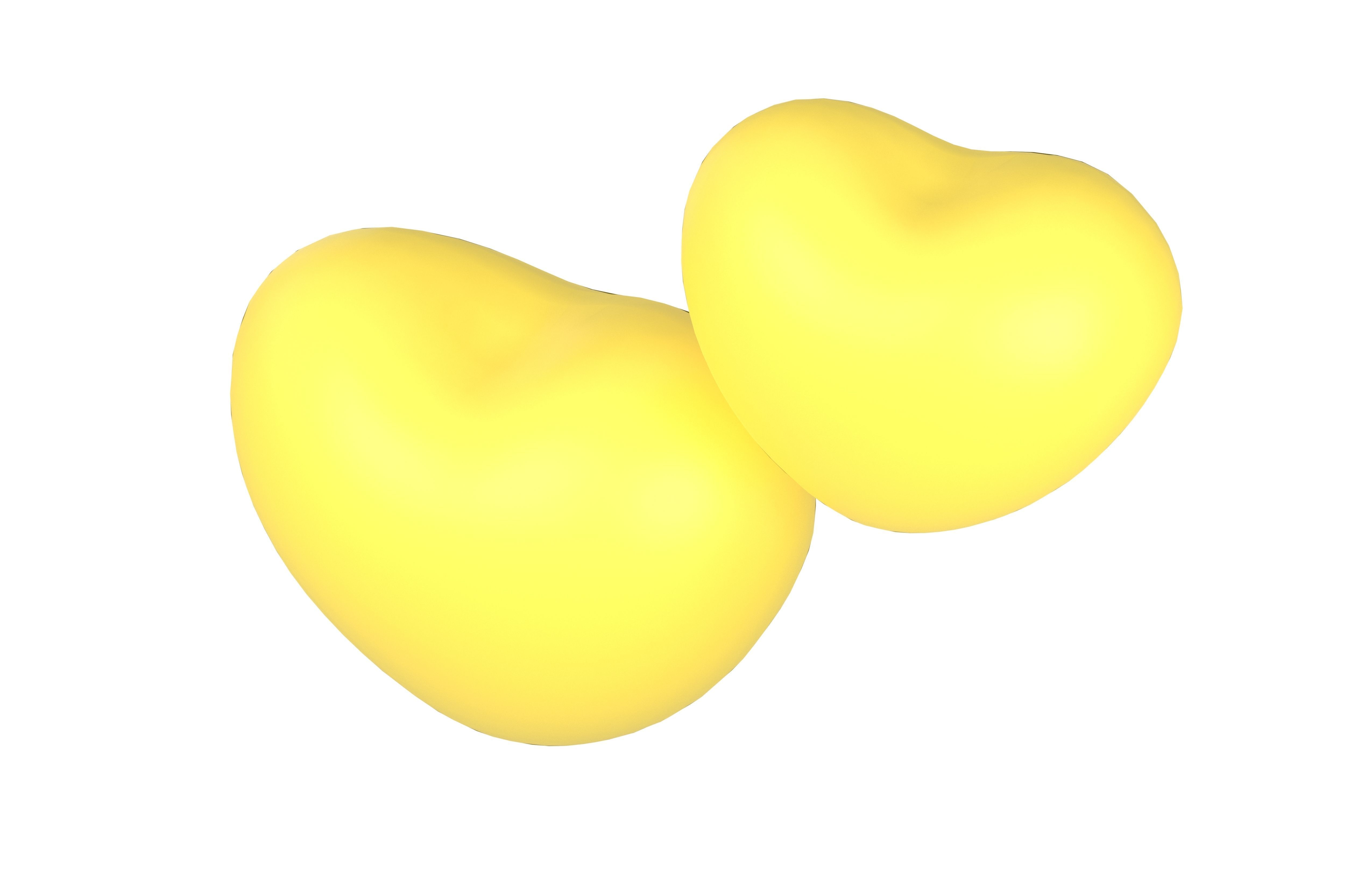 Two Hearts v1 012 Low-poly 3D model_2