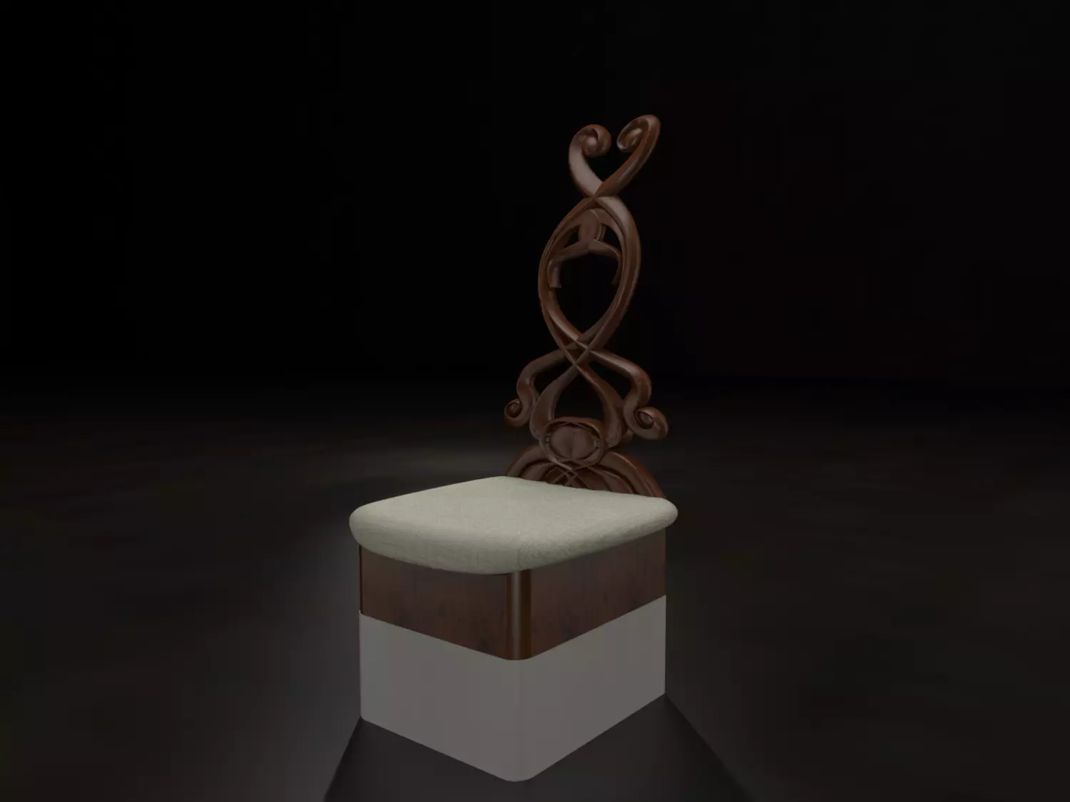 Msk - Chair fin9 3D model_0