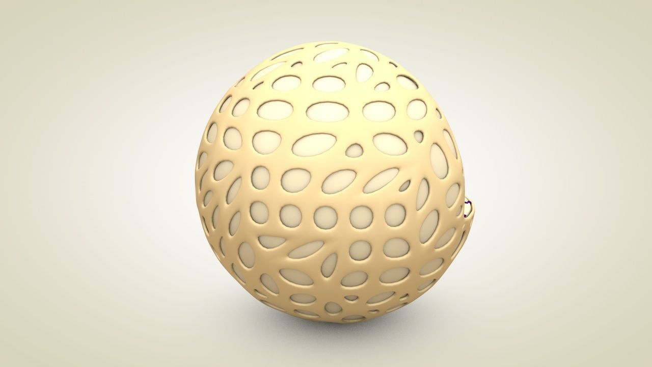 Animal Cell 3D model_9