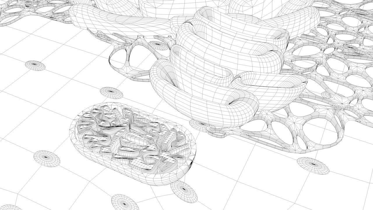 Animal Cell 3D model_12