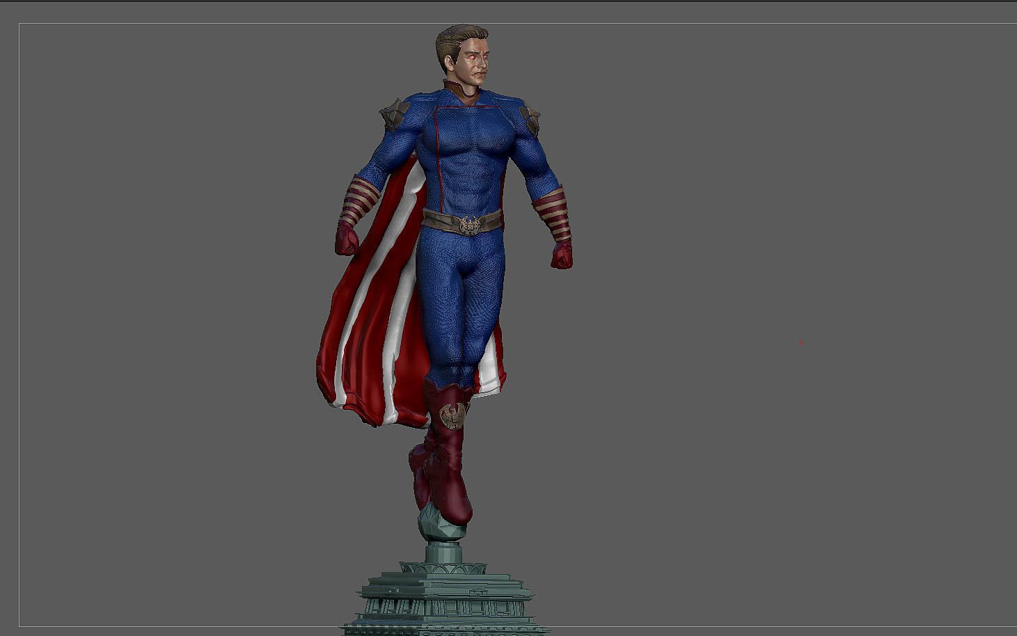 HOMELANDER STATUE THE BOYS AMAZON 3D PRINT 3D print model_4