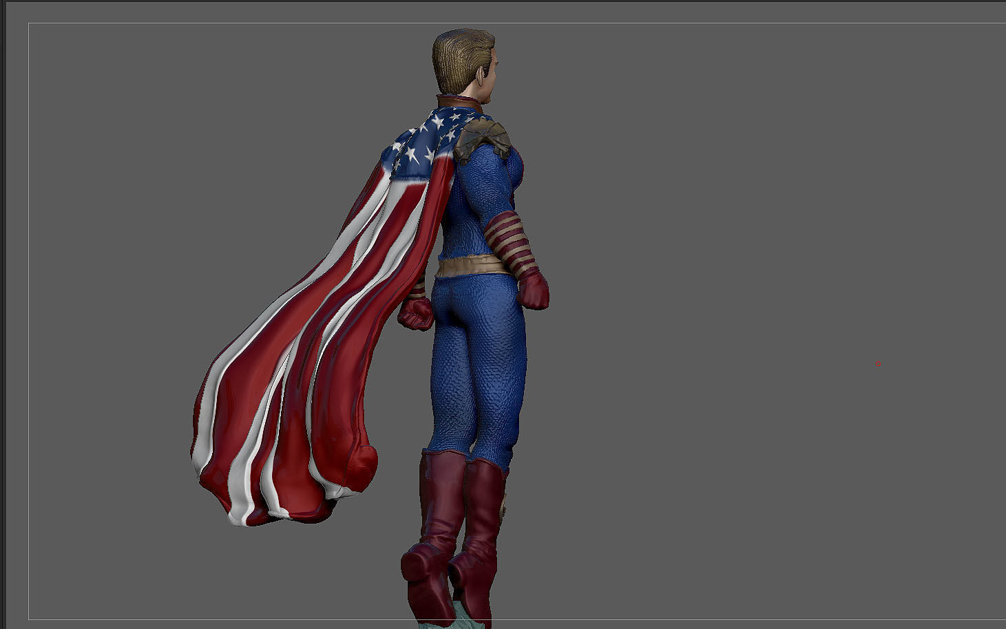 HOMELANDER STATUE THE BOYS AMAZON 3D PRINT 3D print model_9