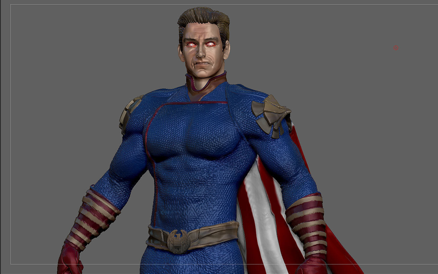 HOMELANDER STATUE THE BOYS AMAZON 3D PRINT 3D print model_3