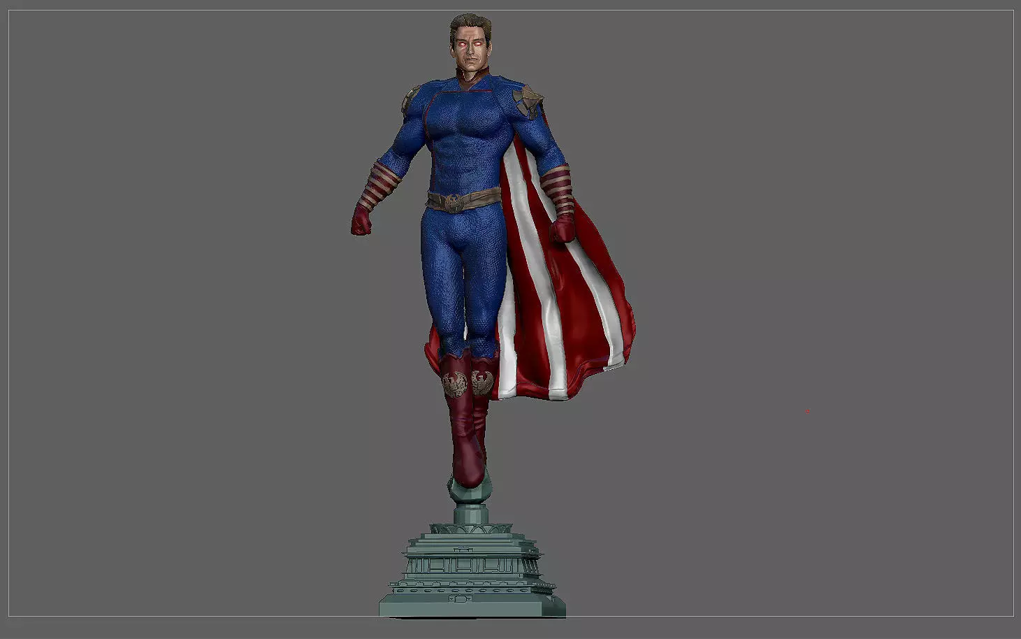HOMELANDER STATUE THE BOYS AMAZON 3D PRINT 3D print model_0