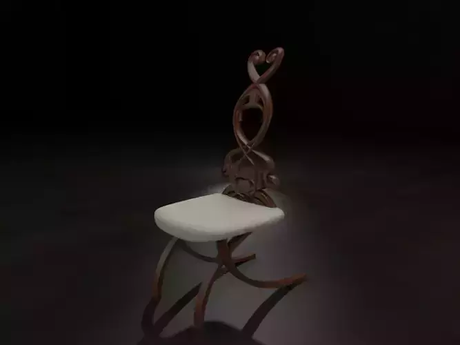 Msk - Chair fin10 3D model