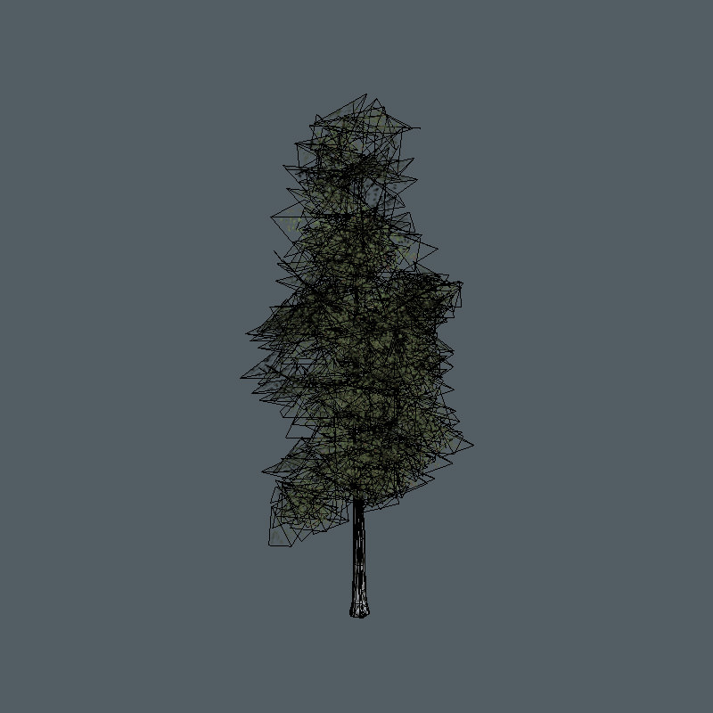 16 Birch Trees for Games 3D model_1