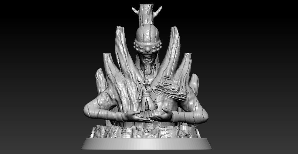 Obito Uchiha - NARUTO - the Ten Tails 3D print model_9