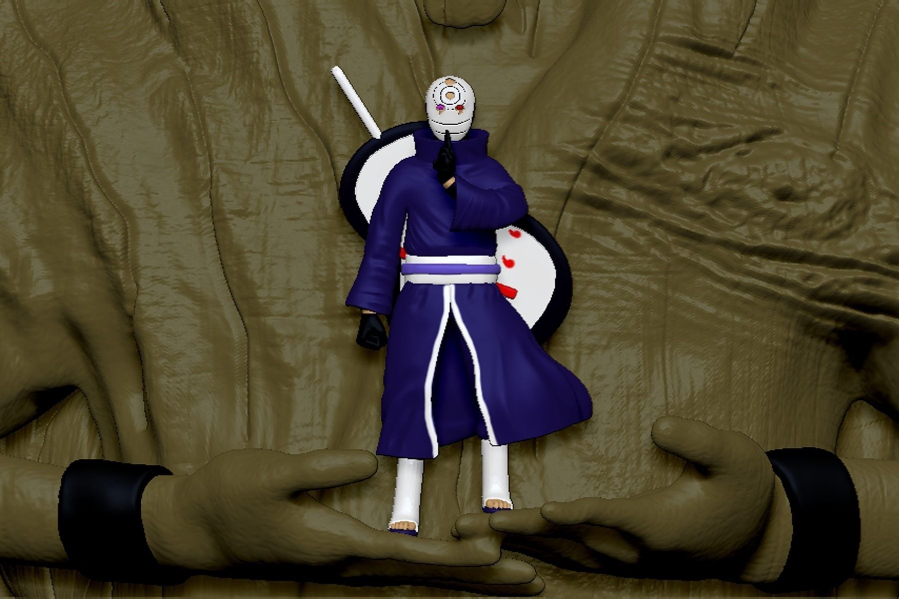Obito Uchiha - NARUTO - the Ten Tails 3D print model_5