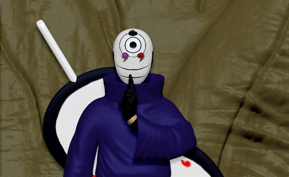 Obito Uchiha - NARUTO - the Ten Tails 3D print model_3