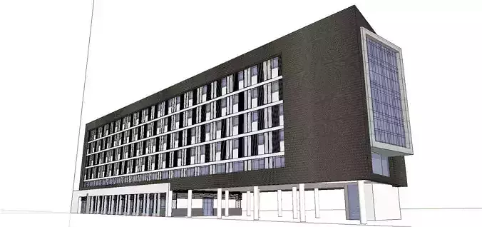 Office-Teaching Building-Canteen 76