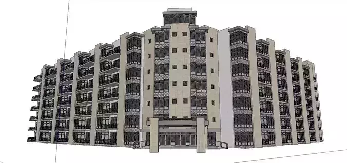 Office-Teaching Building-Canteen 80