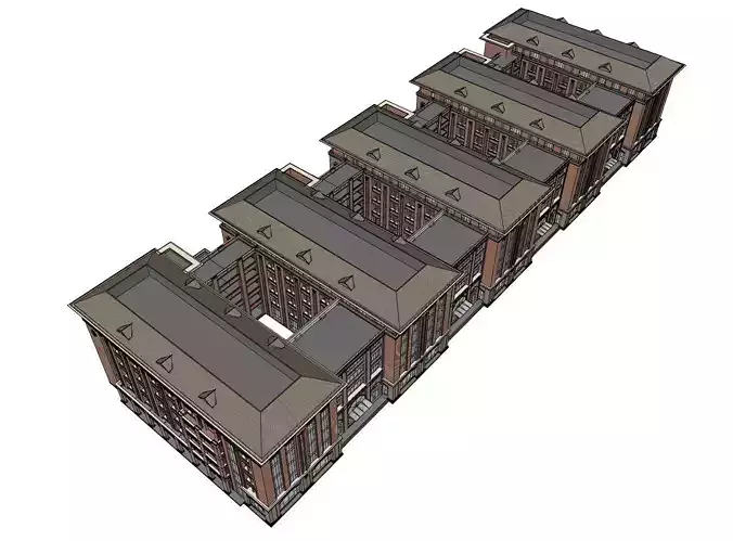 Office-Teaching Building-Canteen 85