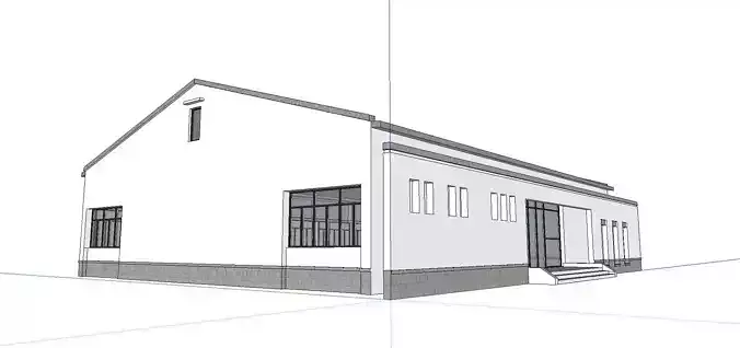 Office-Teaching Building-Canteen 86