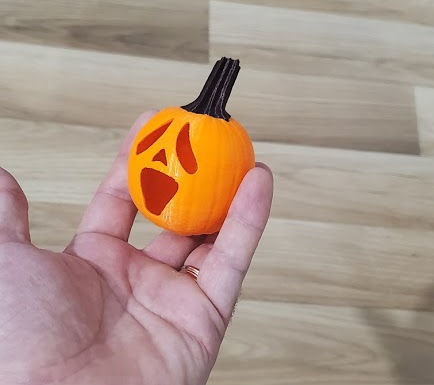 Pumpkin Lantern 01 Jack-O-Lantern 3D print model 3D print model_3