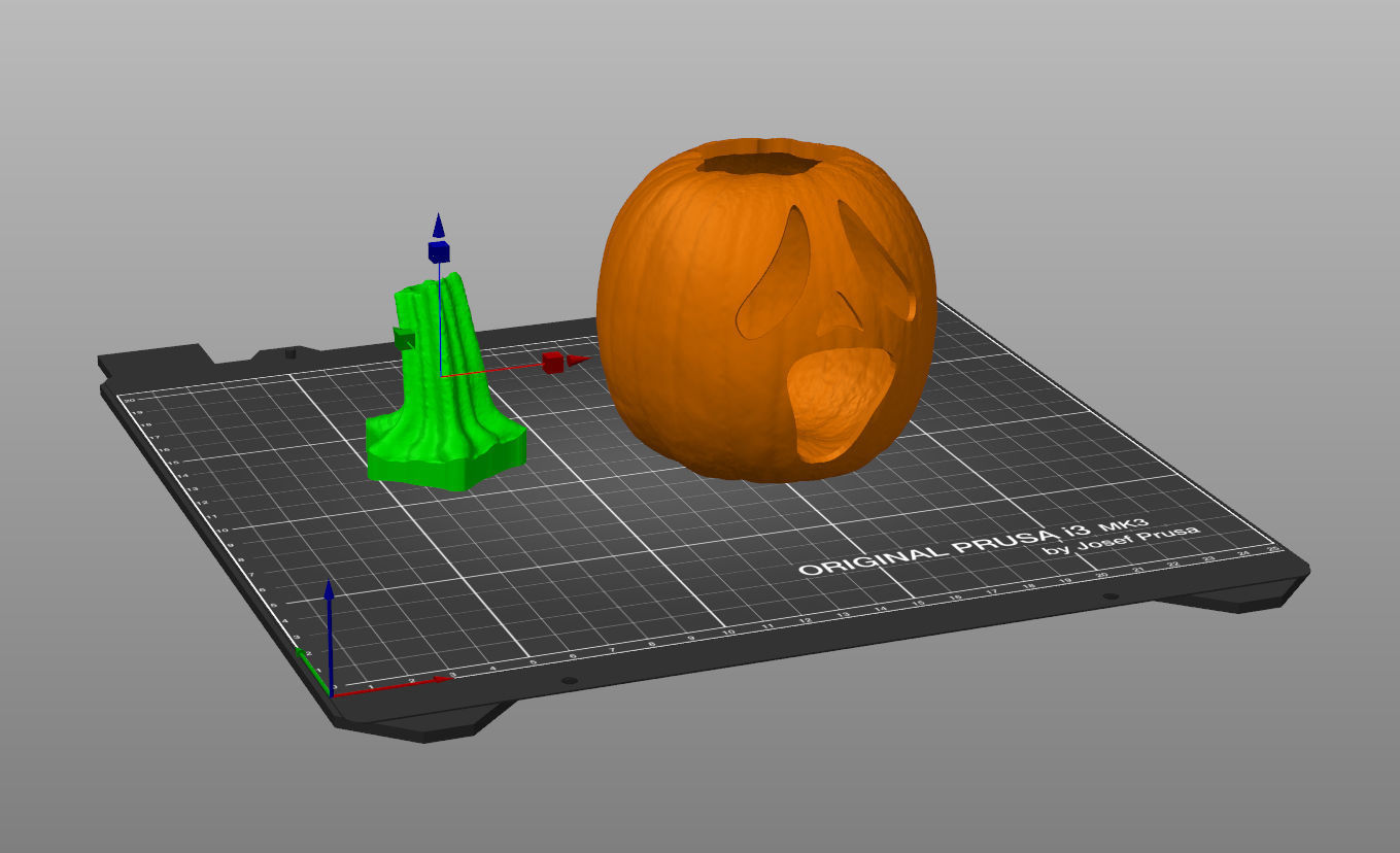 Pumpkin Lantern 01 Jack-O-Lantern 3D print model 3D print model_4