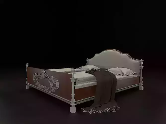 Msk - Bed fin12 3D model