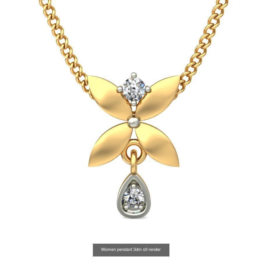 21 Ultra light weight pendant 3dm stl render 3D Model Collection_9