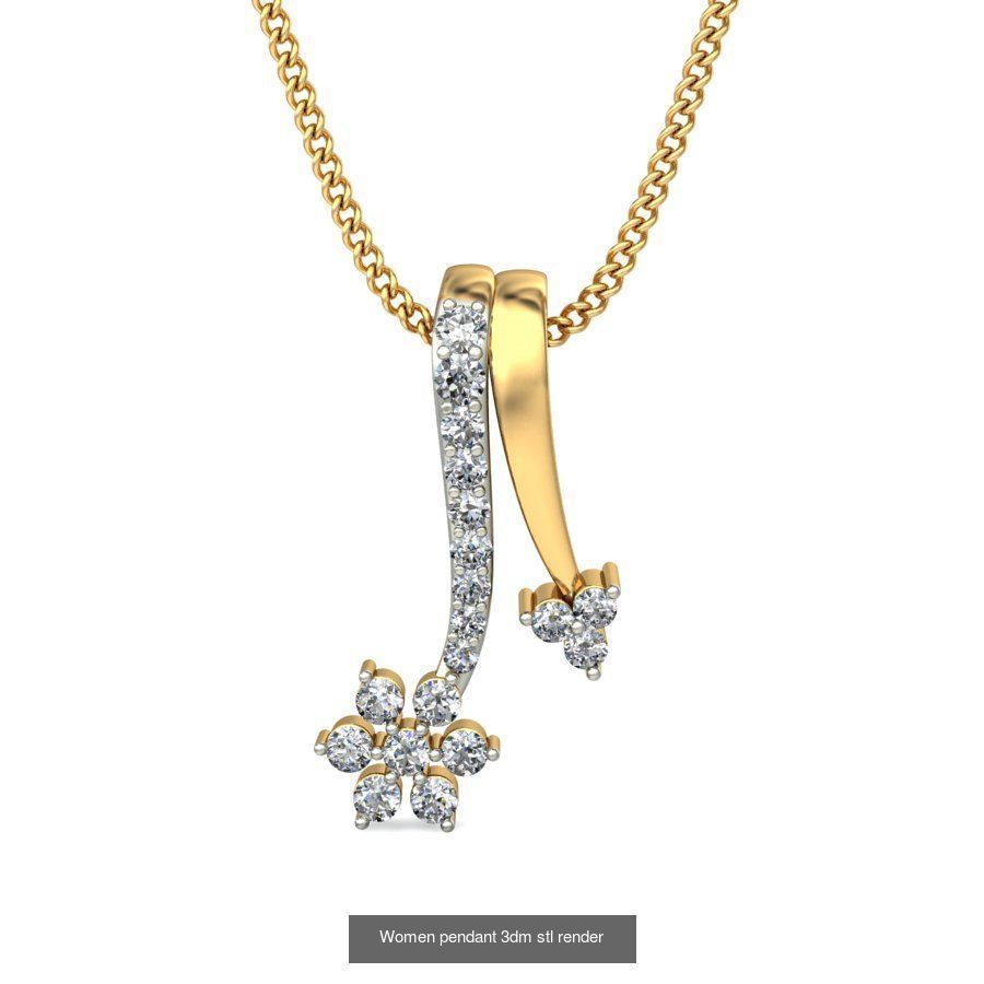 21 Ultra light weight pendant 3dm stl render 3D Model Collection_16