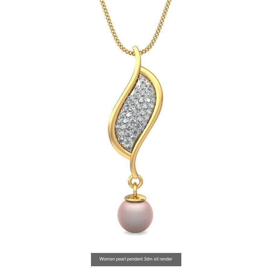 21 Ultra light weight pendant 3dm stl render 3D Model Collection_15