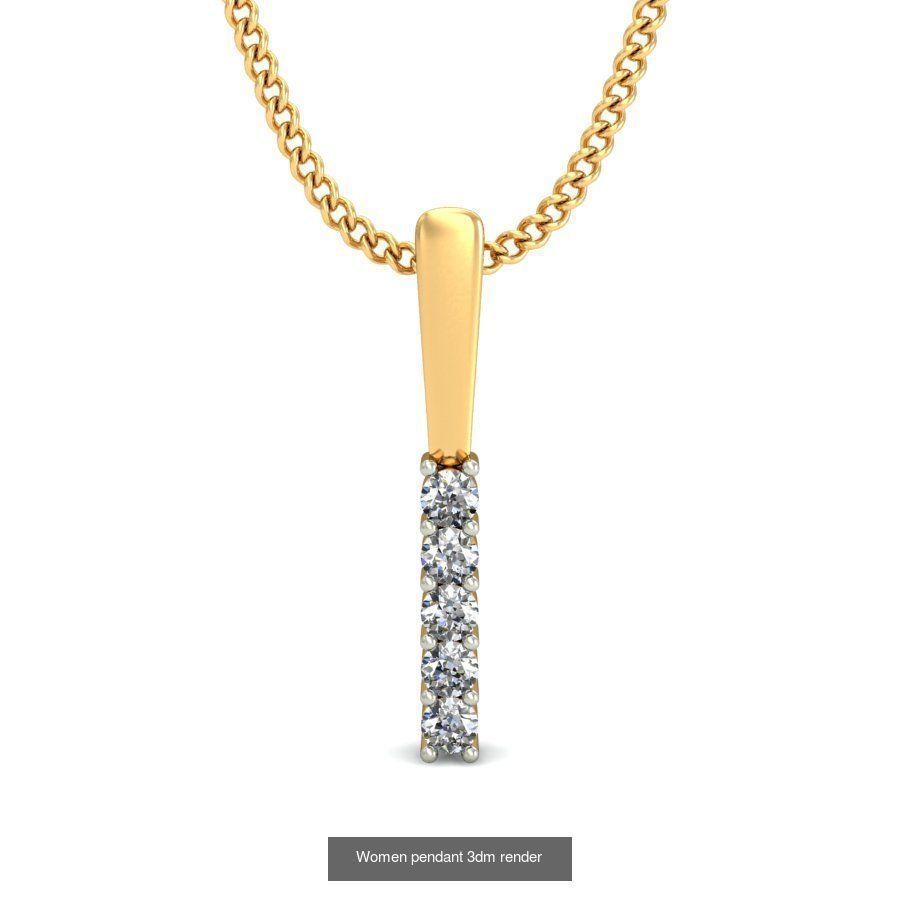 21 Ultra light weight pendant 3dm stl render 3D Model Collection_4