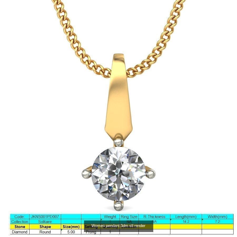 21 Ultra light weight pendant 3dm stl render 3D Model Collection_21